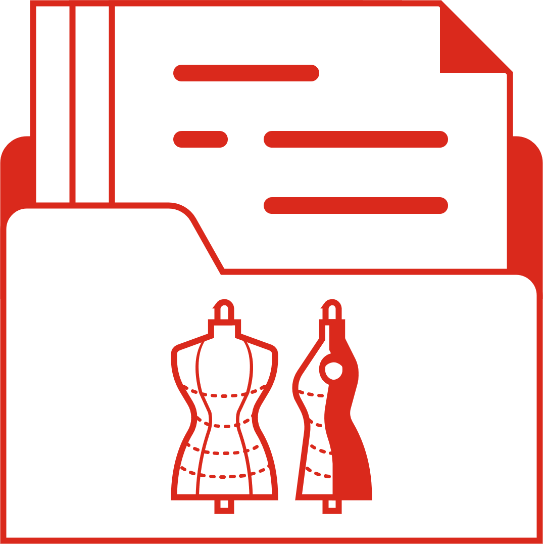 An illustration of a women's shoe collection