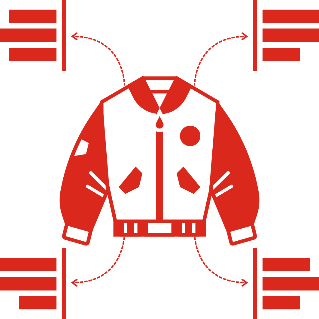 An illustration of a derby shoe and its components