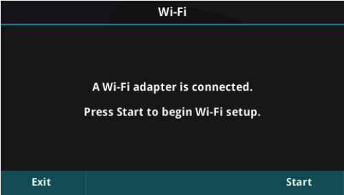 Wifi Connected Prompt