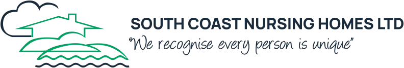 south coast nursing homes logo