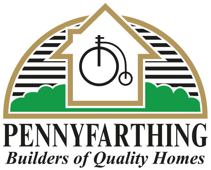 Pennyfarthing homes construction logo
