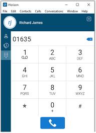 softphone dial pad