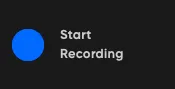 Start recording button on Zencastr