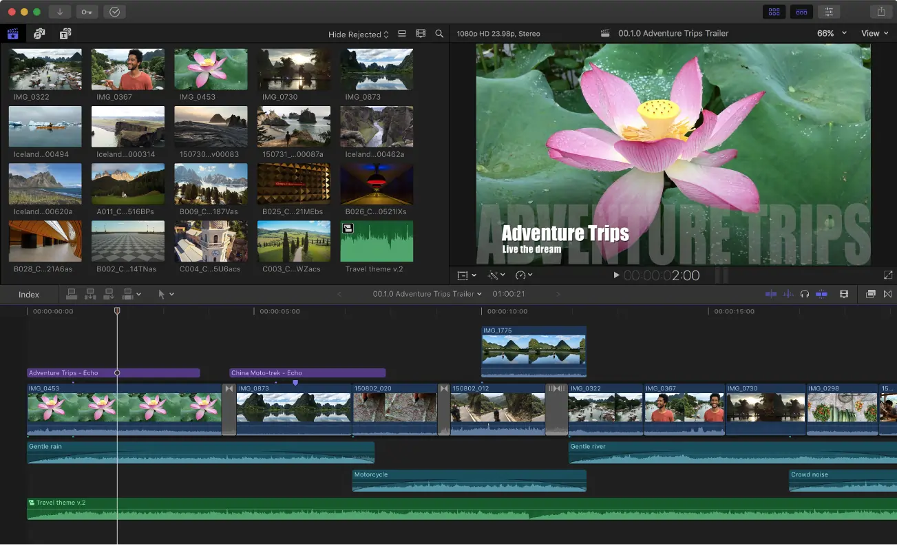 Final Cut Pro video background remover