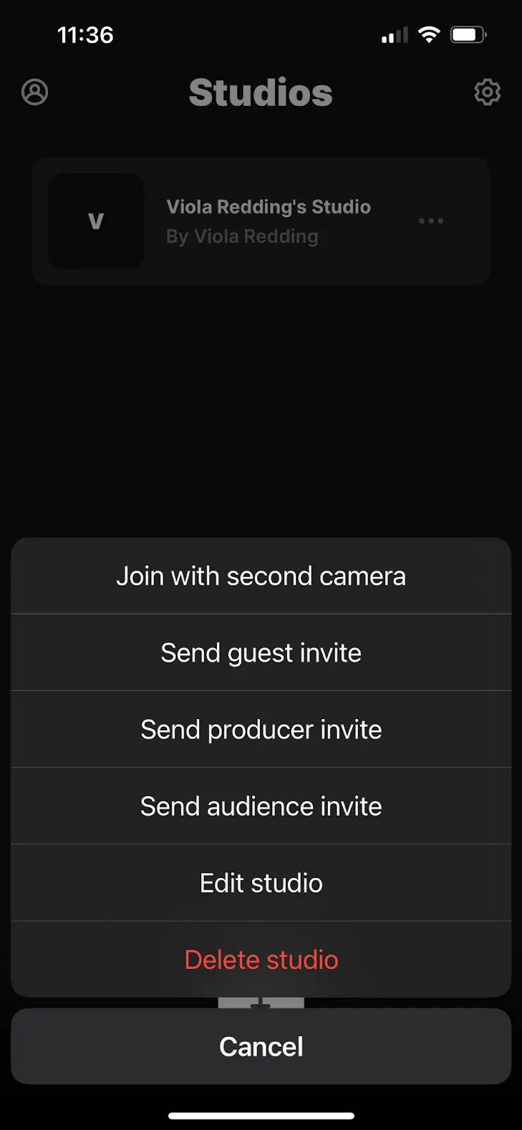 Inviting people to join a phone-recording for a podcast