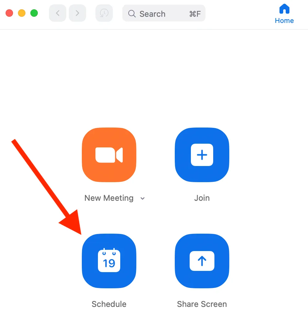 Scheduling Zoom recordings