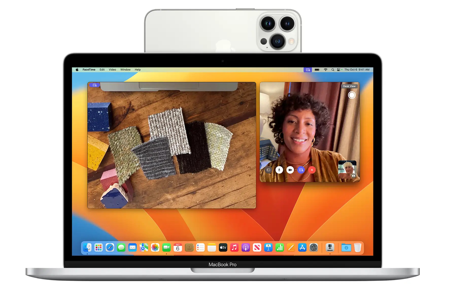 Recording on Mac using your iPhone with continuity camerau