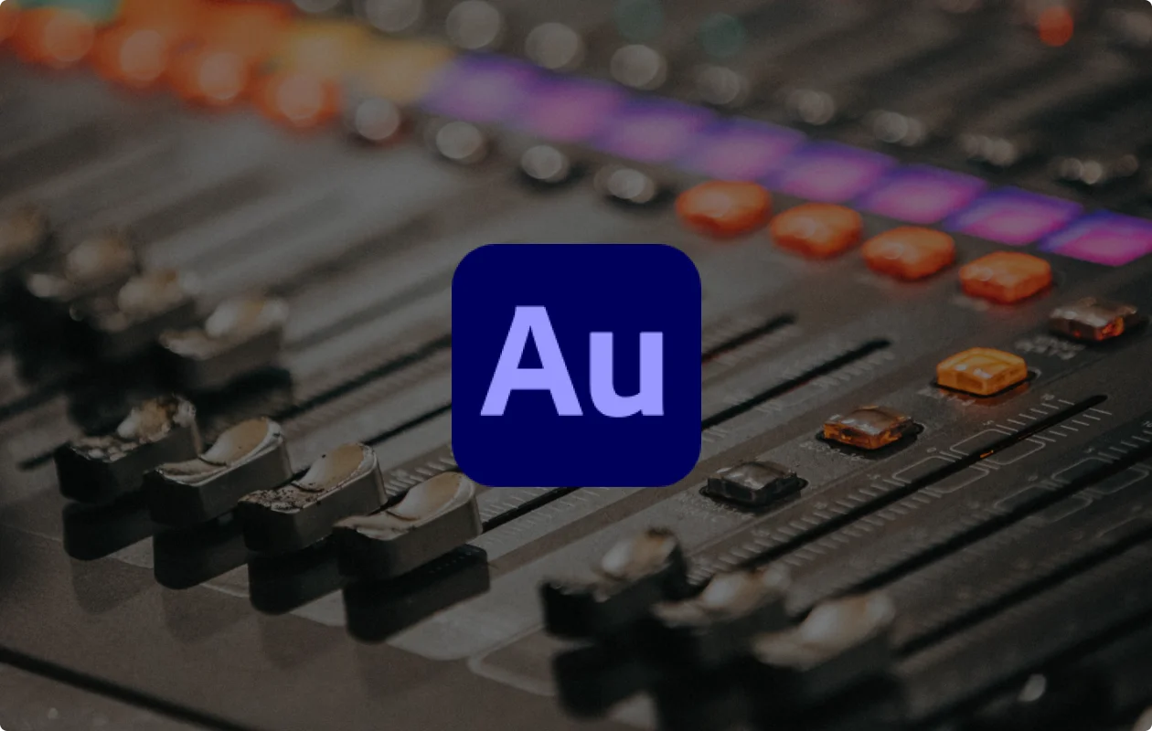 Audition podcast editing software