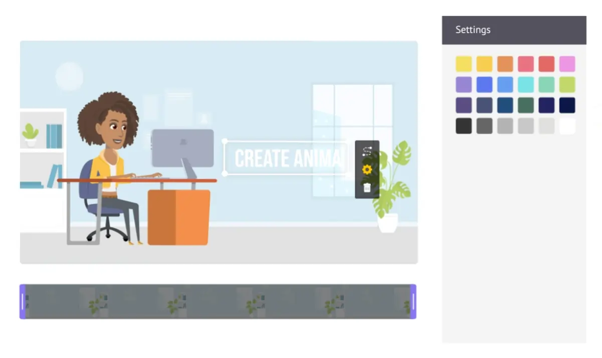 Animaker content creation platform for animation videos