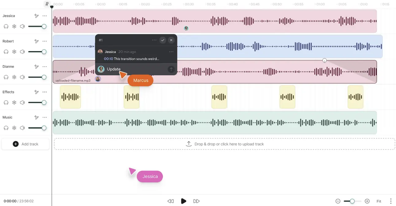 Podcastle recording software