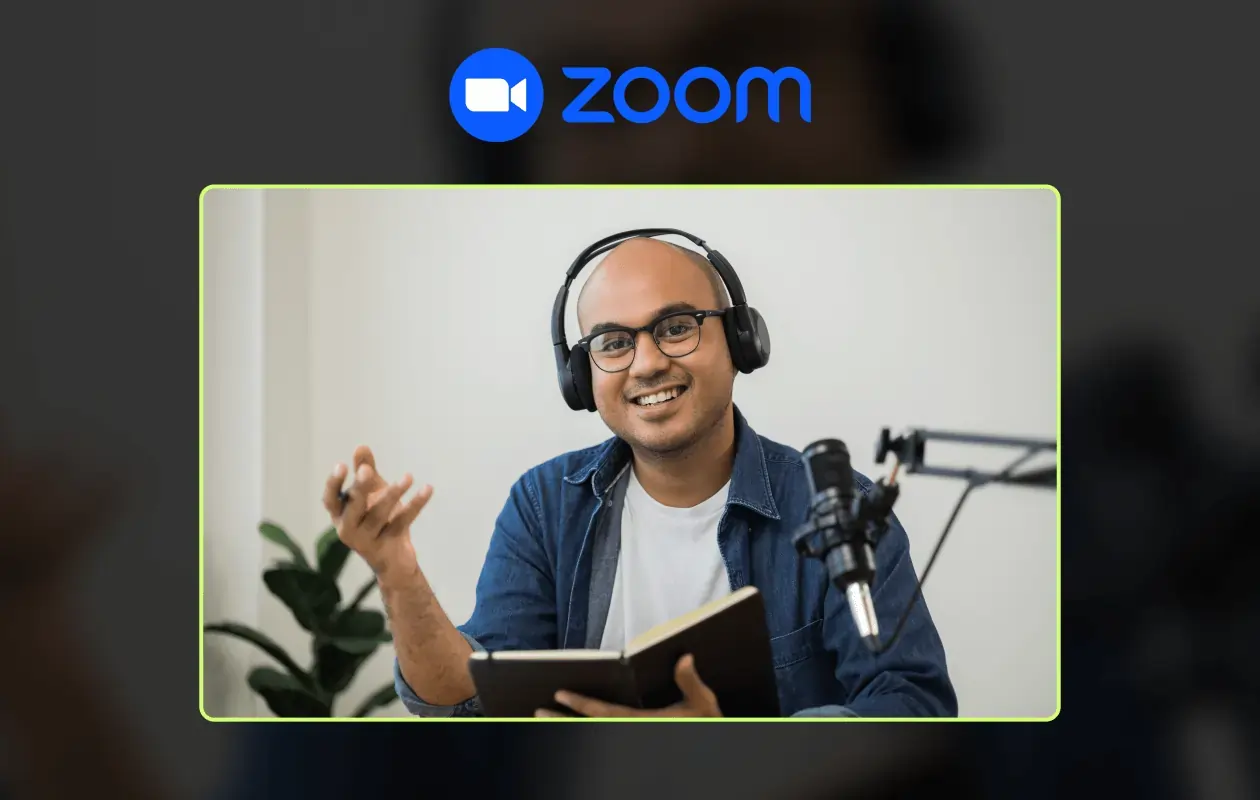 Zoom podcast recording software