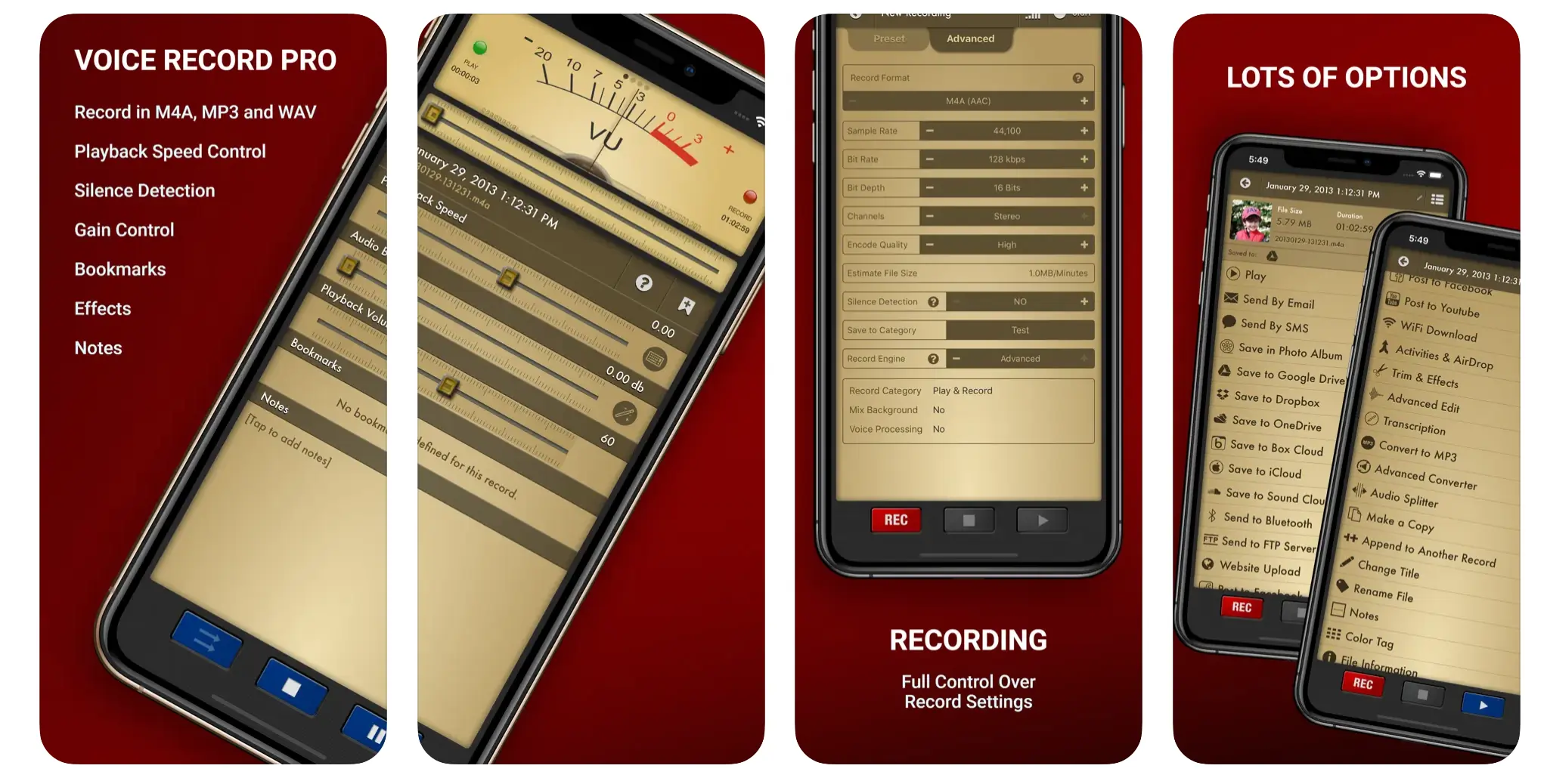 Voice record pro for iPhone