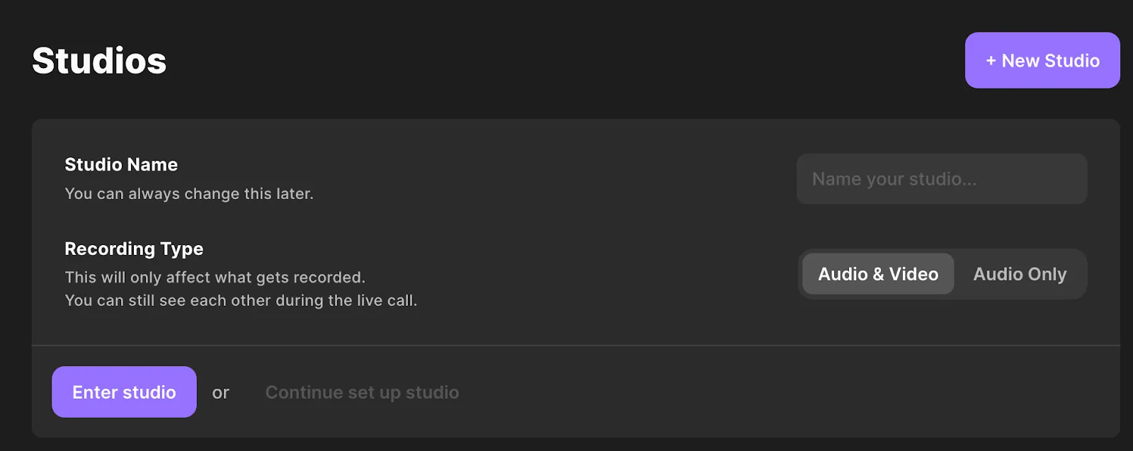 Creating a YouTube recording studio on Riverside