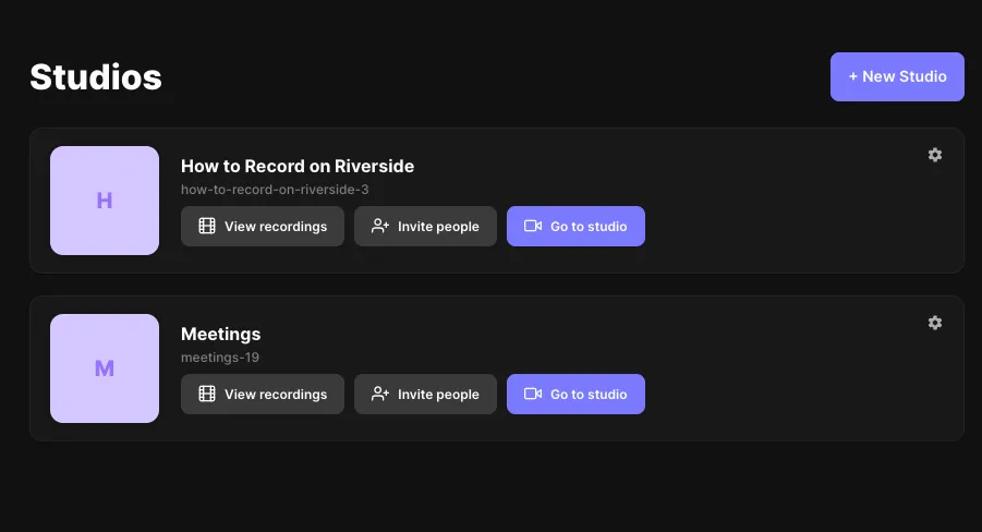 Setting up a Twitch streaming studio on Riverside