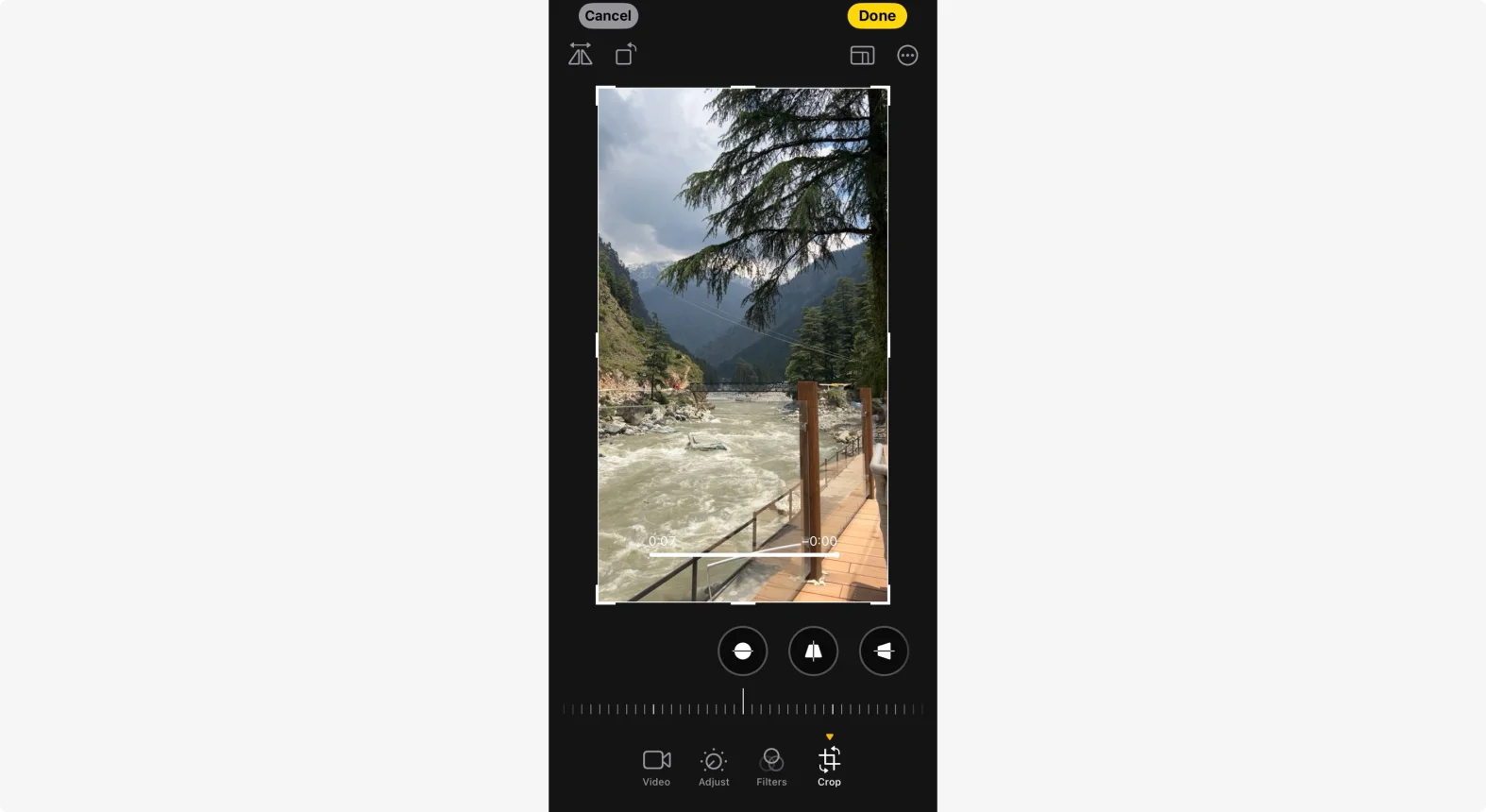 How to crop videos on iPhone