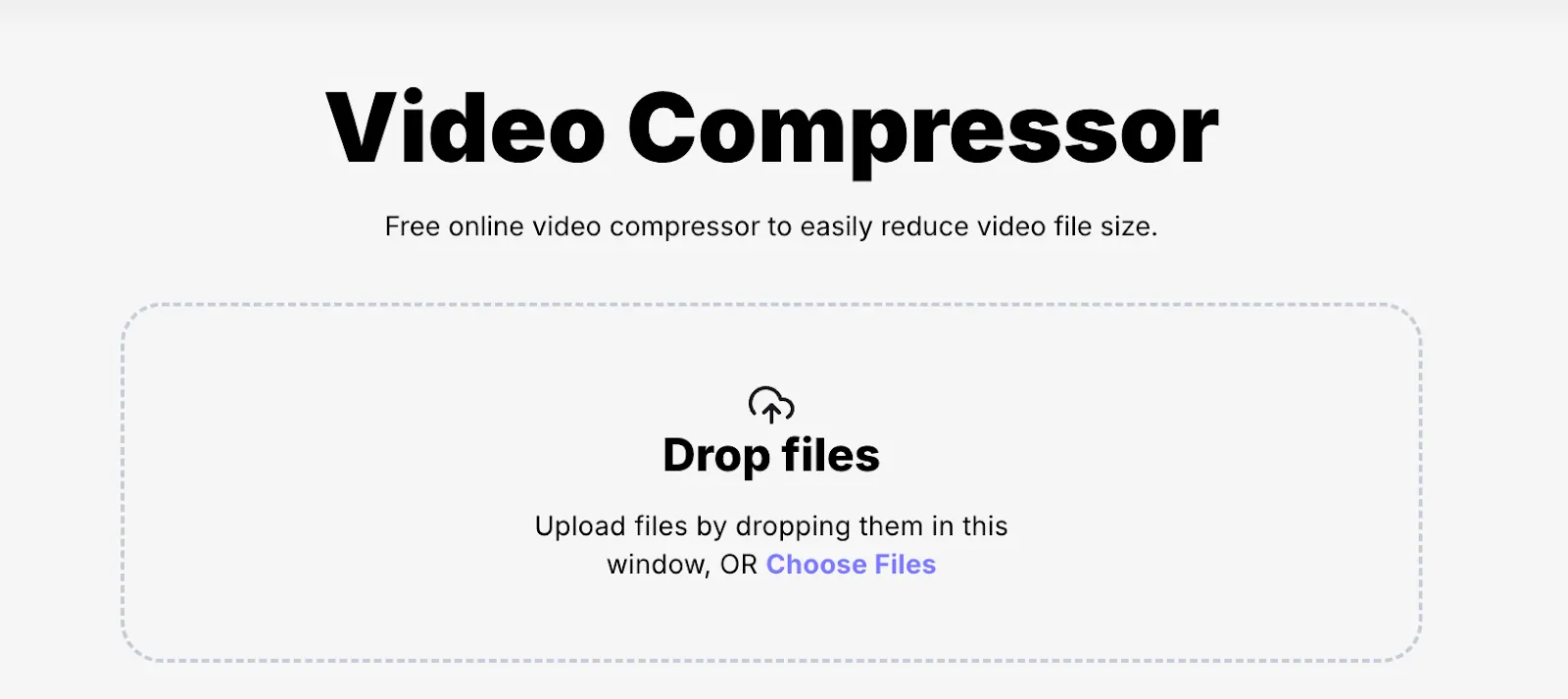 upload files to riverside free video compressor