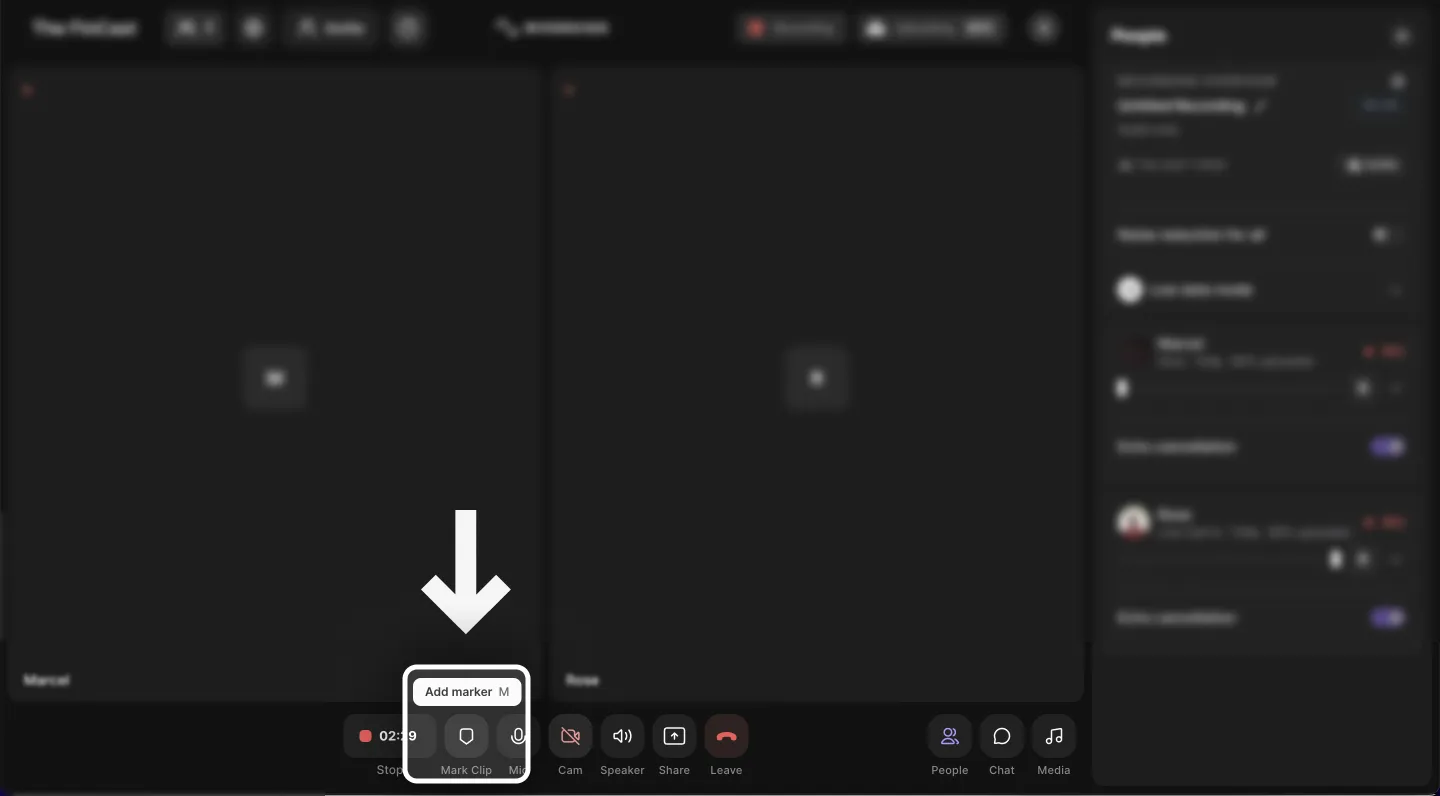 riverside editor add marker icon