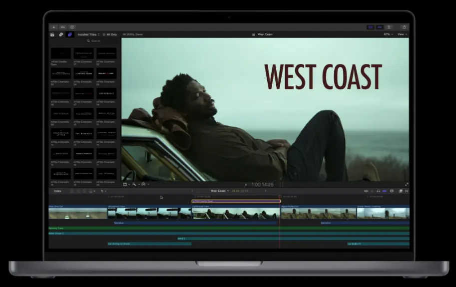 Final Cut Pro vlog editing software