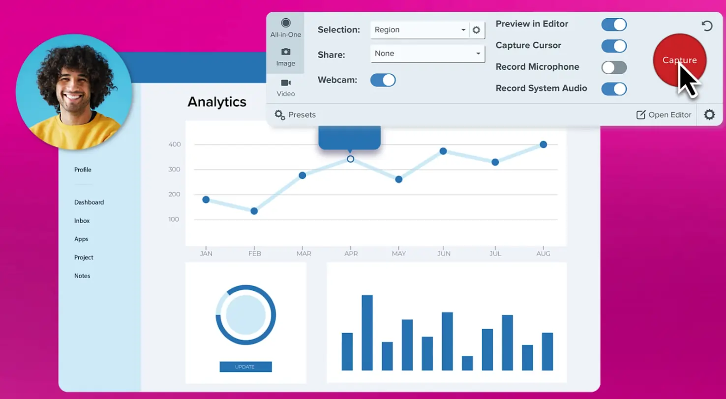 Snagit screen Capture Tools