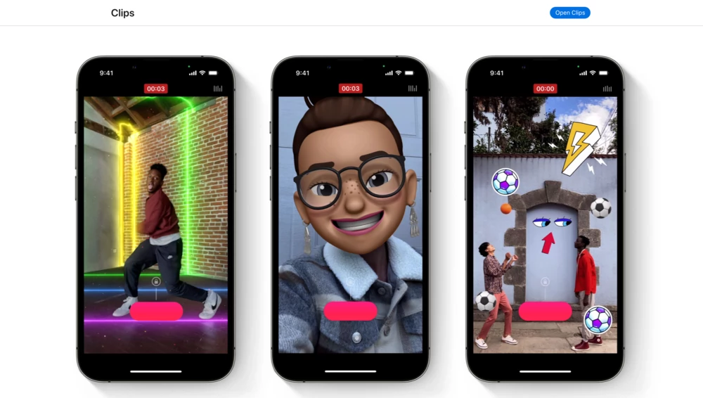 Apple Clips video editing app for iPhone