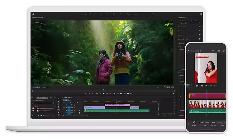 Flimora alternative for more advanced editing, Premiere Pro