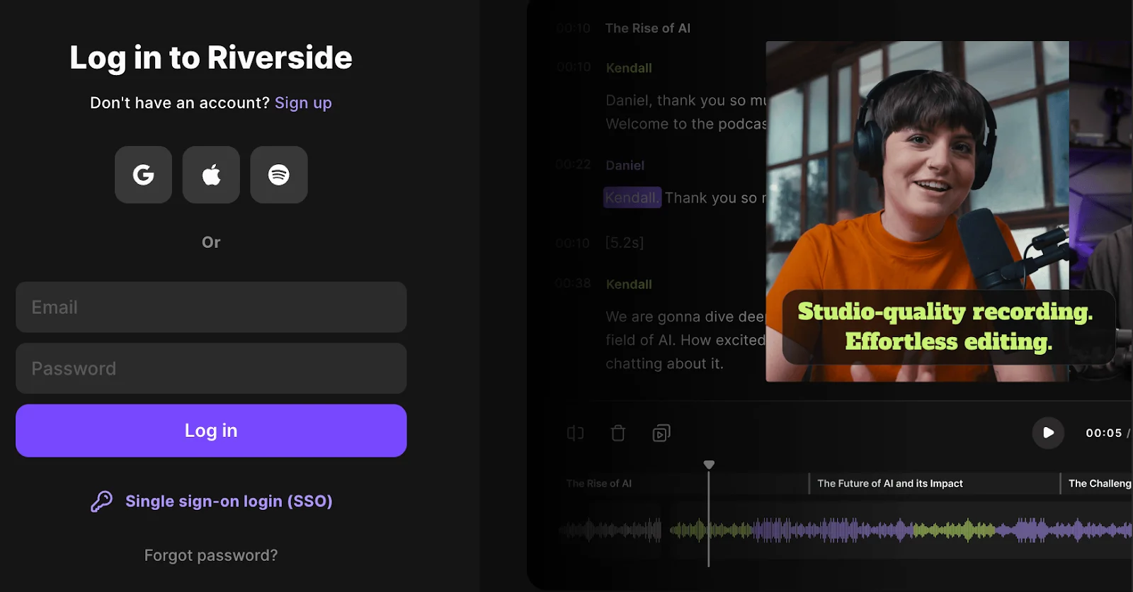 Riverside login