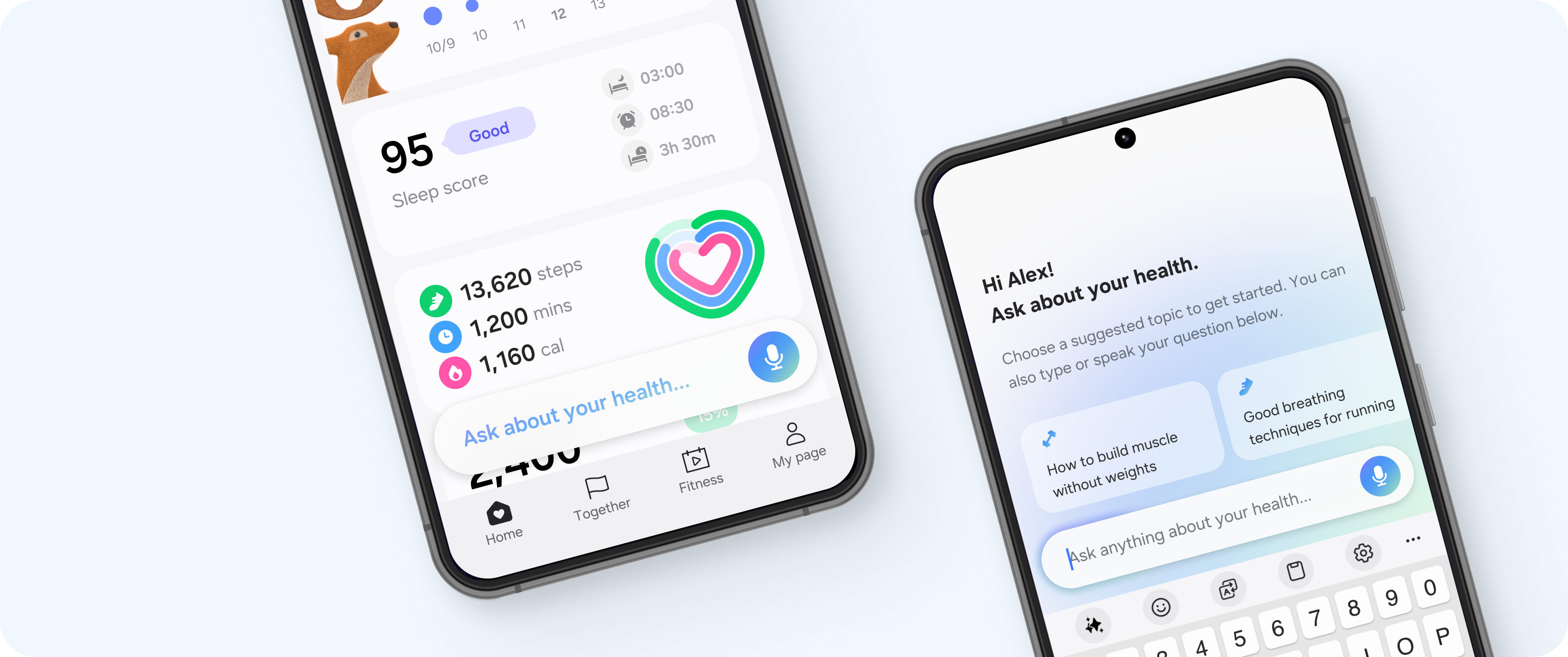Samsung Health GenAI Chatbot project cover