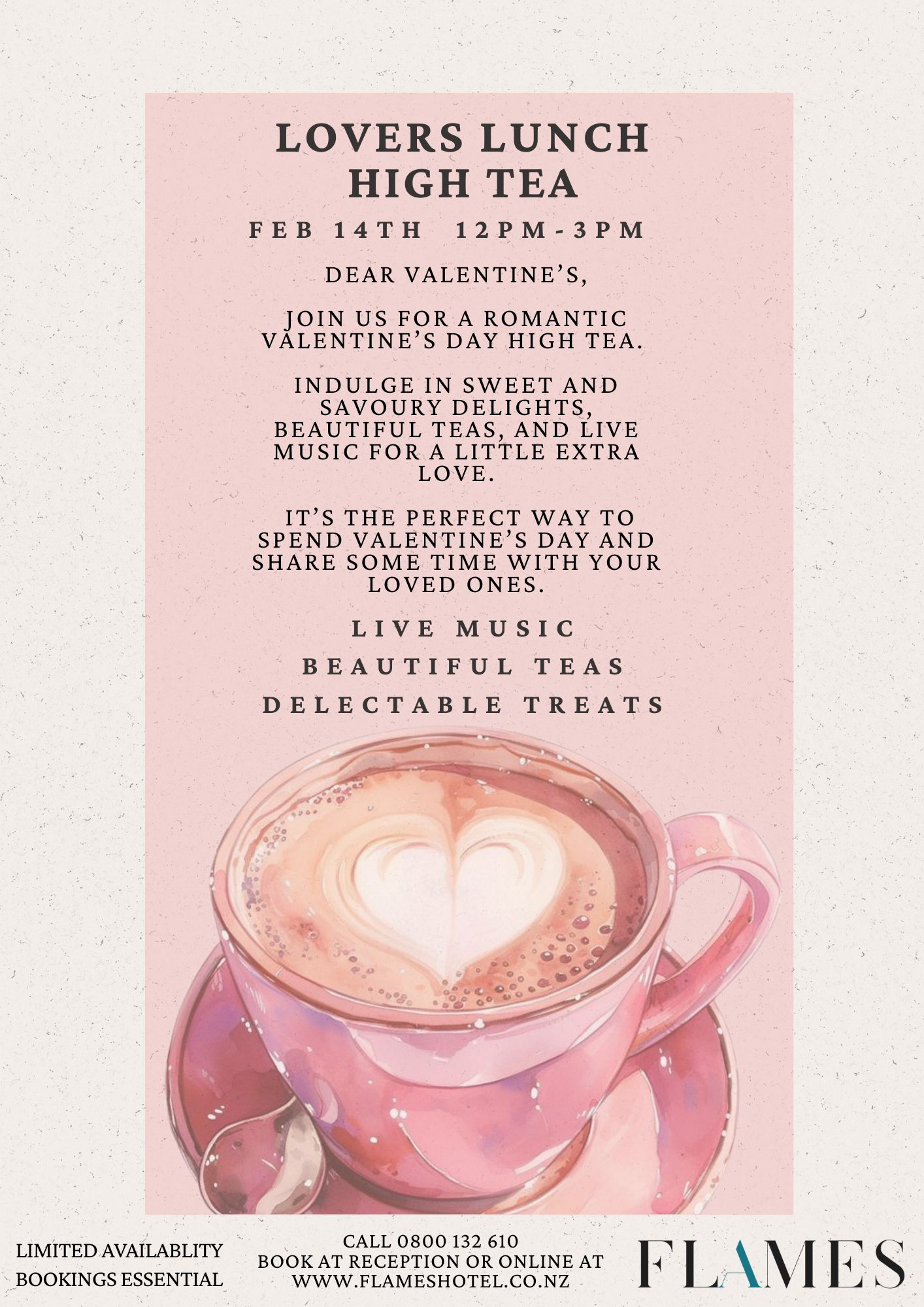 Valentine's Day High Tea