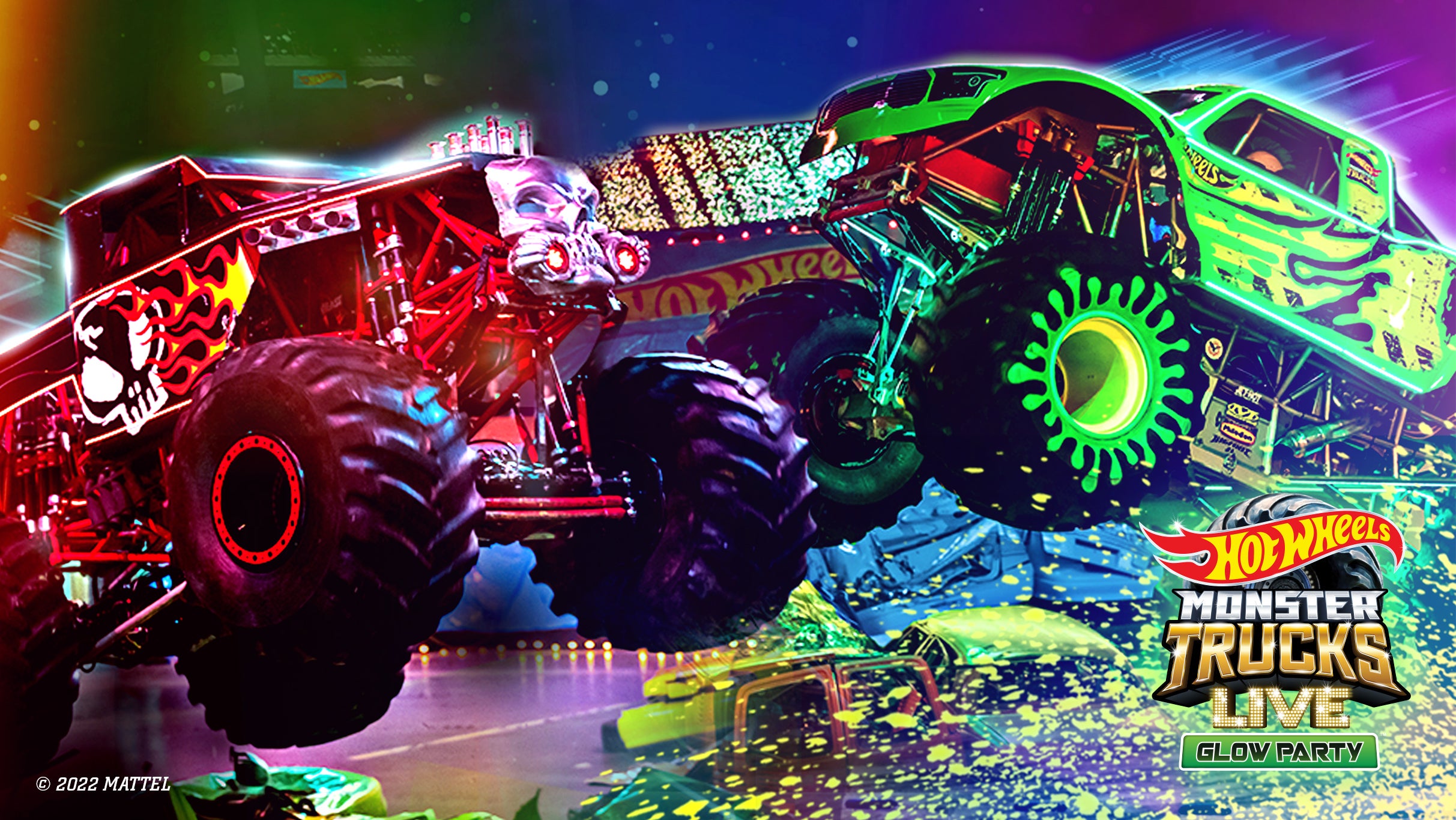 Hot Wheels Monster Trucks Live: Glow Party (Morning)