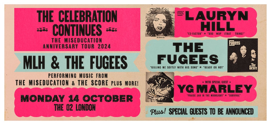 Ms. Lauryn Hill & The Fugees – The Celebration Continues