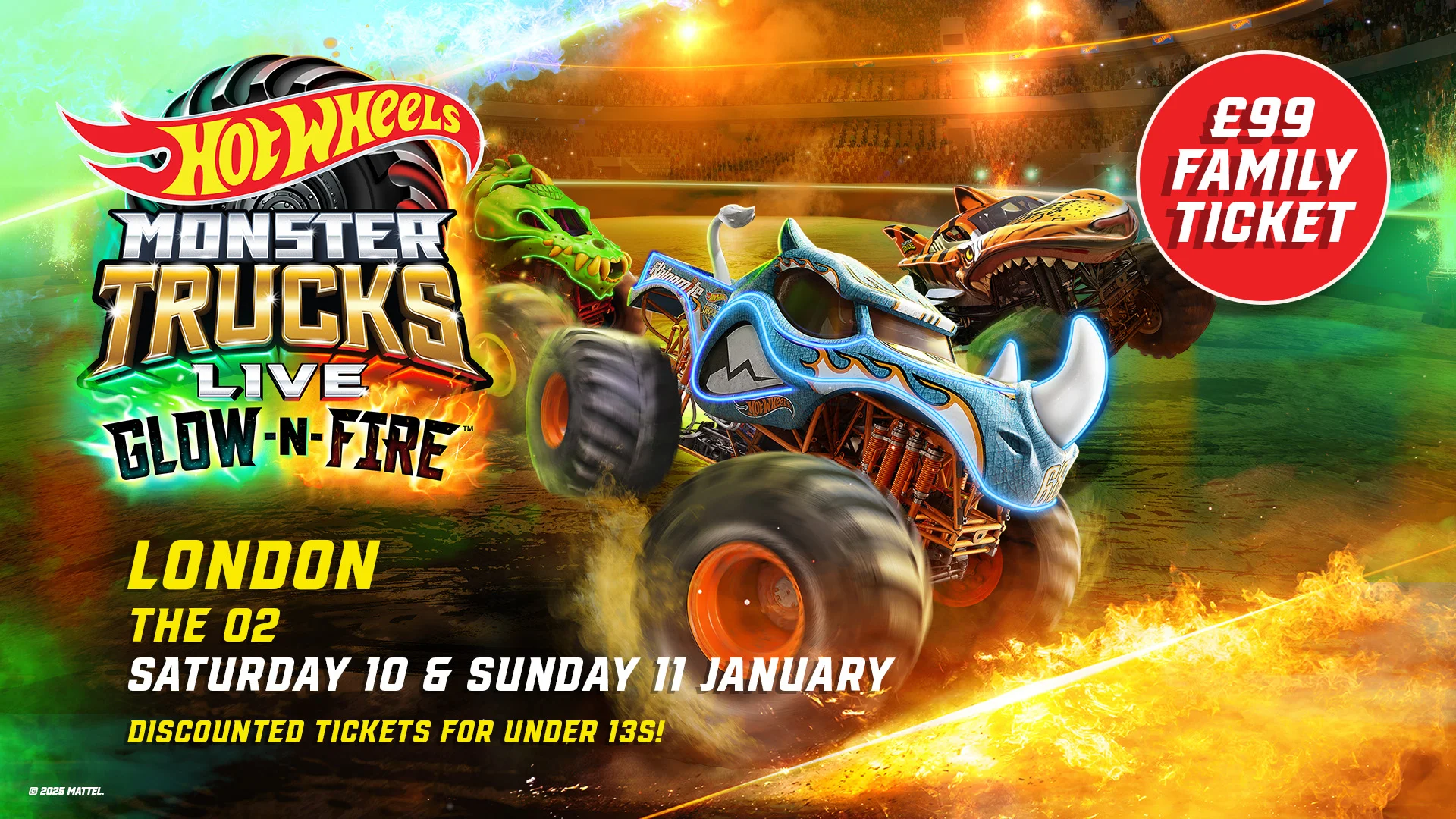 Hot Wheels Monster Trucks Live (Matinee)