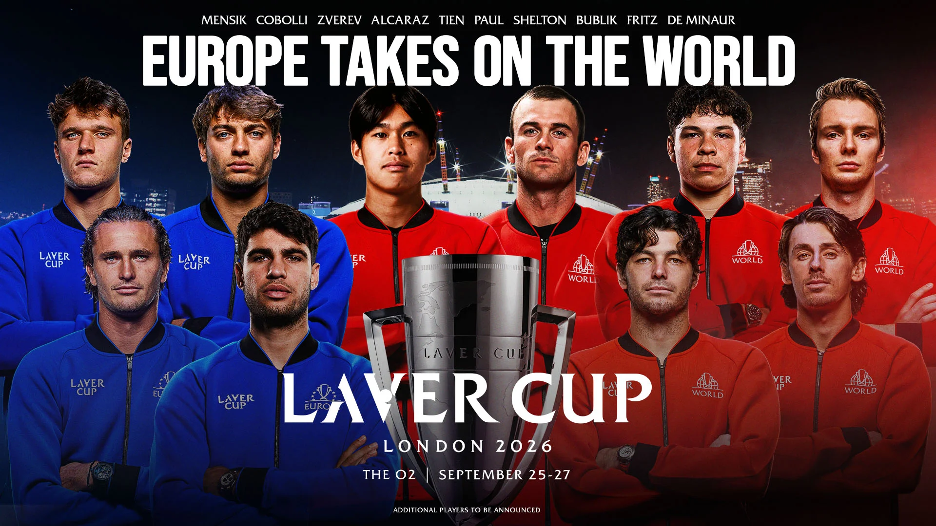 Laver Cup 2026 (Morning)