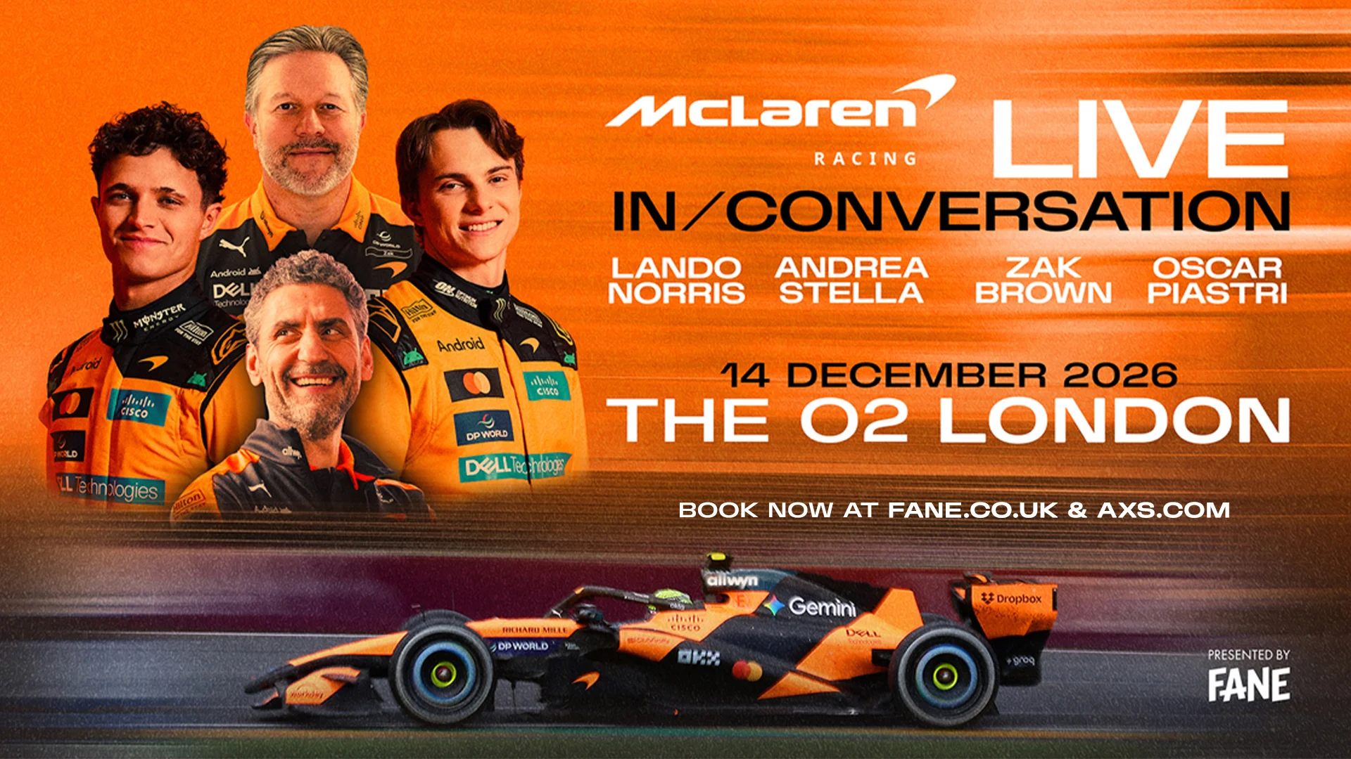 McLaren Racing LIVE In Conversation