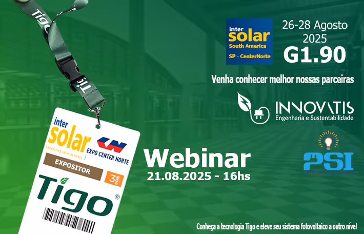 การสัมมนาออนไลน์ Intersolar 2025 Parcerias Tigo Energy และ RSD
