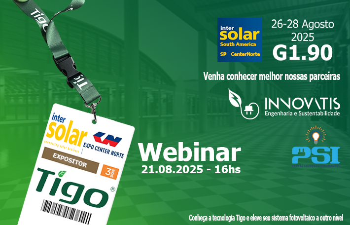 网络研讨会 Intersolar 2025 Parcerias Tigo Energy e RSD