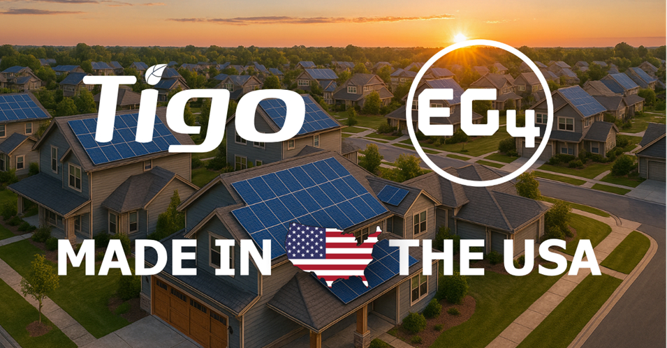 Tigo Energy avvia una partnership di produzione "Made in USA" con EG4 Electronics