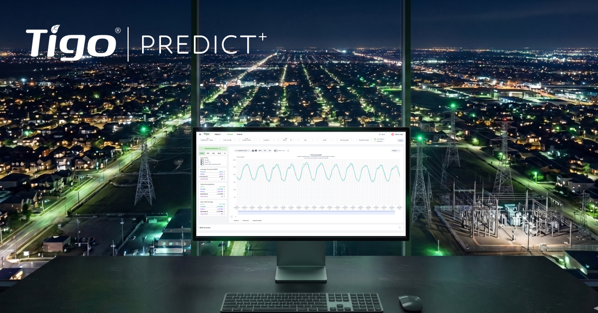 Tigo Energy Breaks Global Growth Benchmark; Boosts U.S. Energy Feature in Predict+
