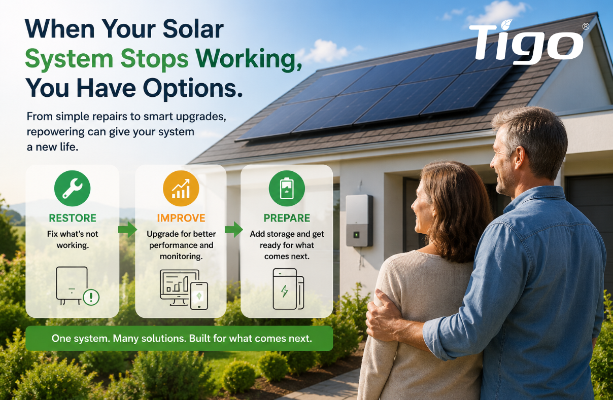 O sistema solar não está funcionando? Guia para proprietários sobre reparos e renovação