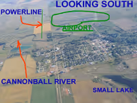 Scenic view of the city of mott nd