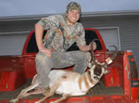 Antelope hunting in Mott ND