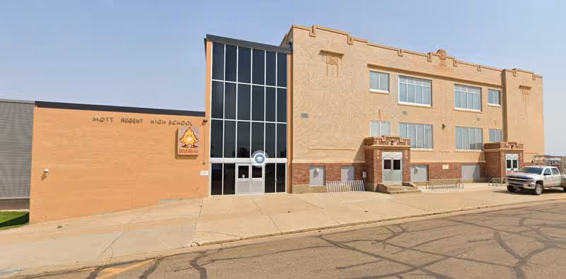 Mott and Regent ND High School