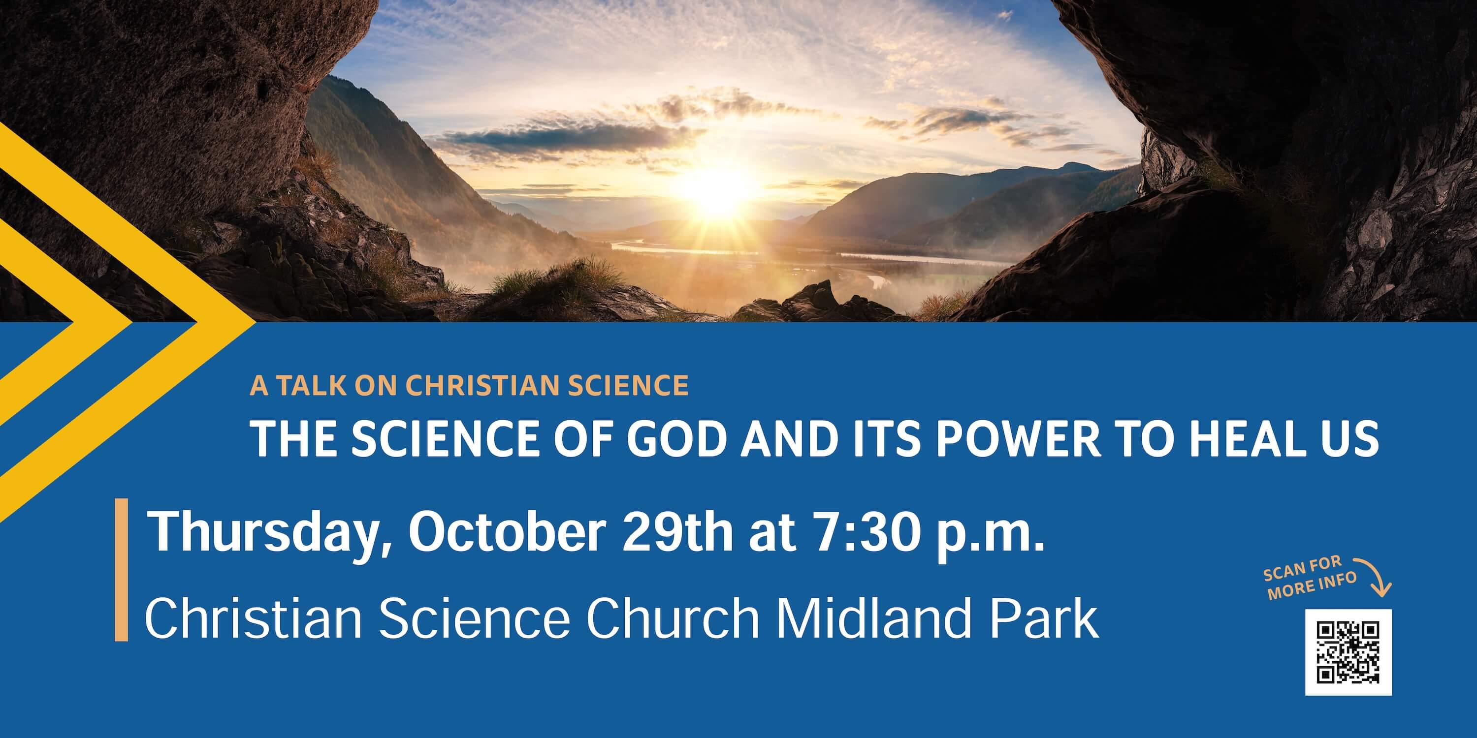 Lecture invitation for October 29th, at 7:30pm