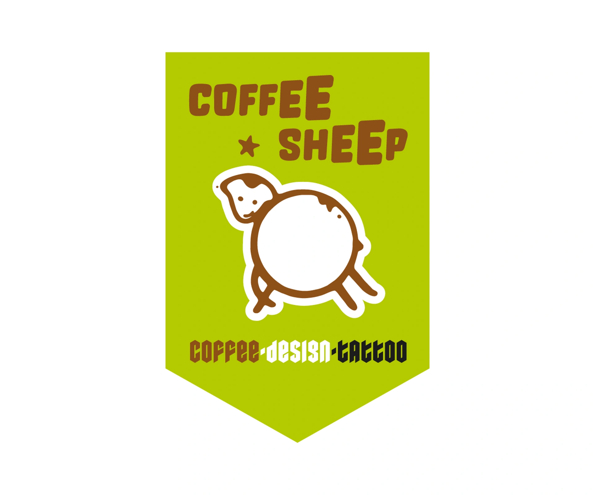 Coffee sheep - Brand - první verze loga - rok 2011