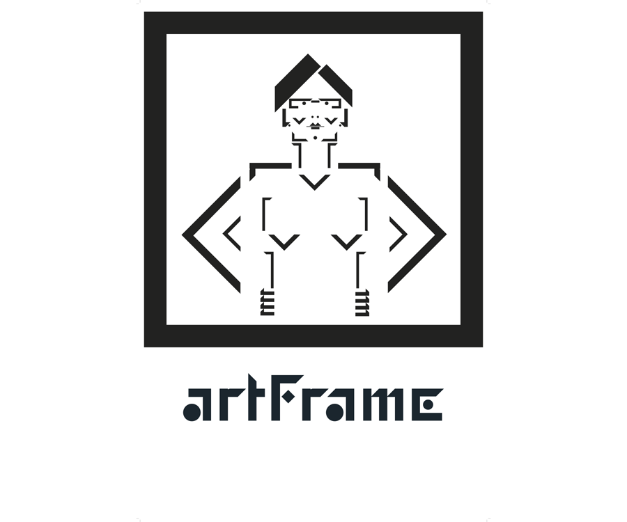 Logo s ilustrací - typografický portrét paní majitelky