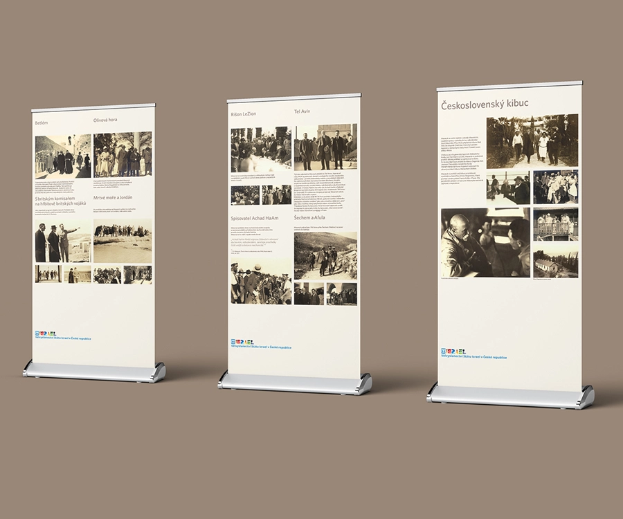 Design panelů (mockup) 