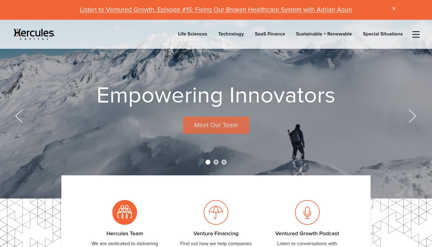 Hercules Technology Growth Capital