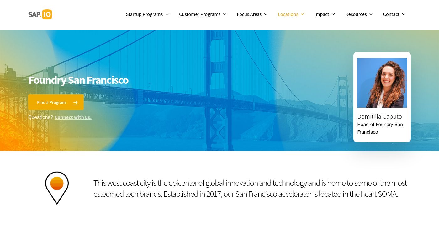 SAP.iO Foundry San Francisco