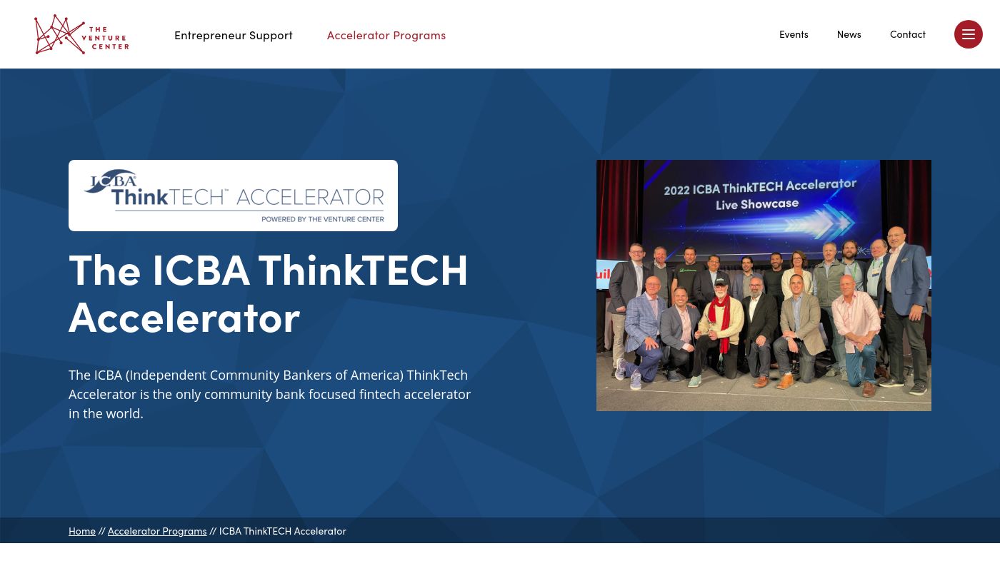 ICBA ThinkTECH Accelerator 2.0