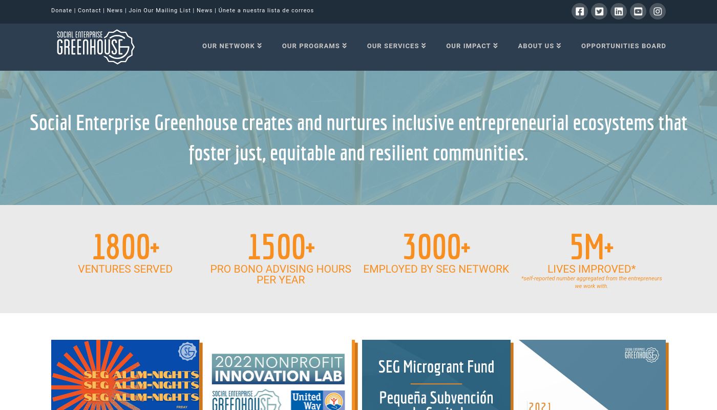 Social Enterprise Greenhouse
