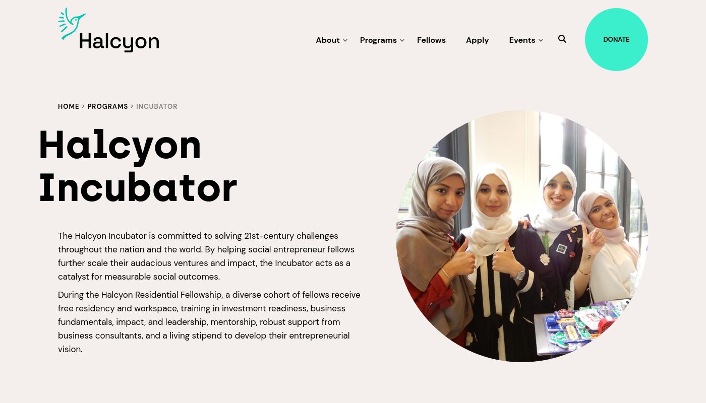 Halcyon Incubator